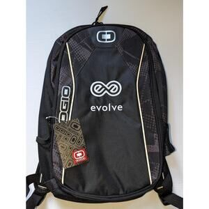 Ogio Backpack NWT Embroidered evolve Black